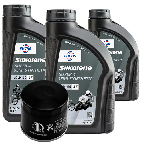 Silkolene oil 10w filter - silkolene, 10w-40