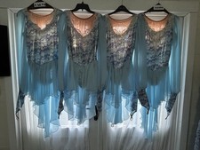 Set Of 4 Ladies Ice Skating