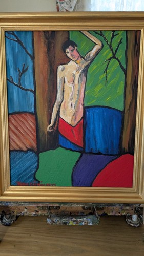 Expressionist portrait - expressionist,