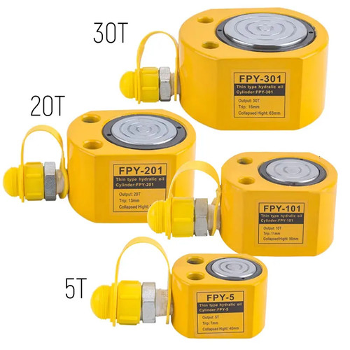 Ultra thin hydraulic jack - ultra-thin,