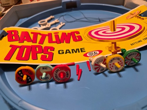 Vintage ideal battling tops - battling,