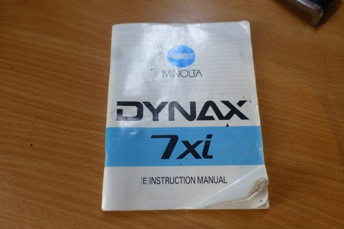 Minolta dynax 7xi - minolta,