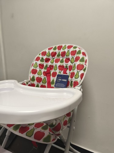 Mothercare apples highchair - mothercare,