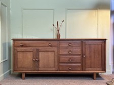 Solid Oak Mid Century