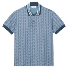 Lacoste Monogram Jacquard Polo
