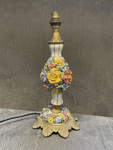 Capodimonte side light - capodimonte, vintage