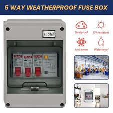 IP65 Garage Fuse Box 5-Way