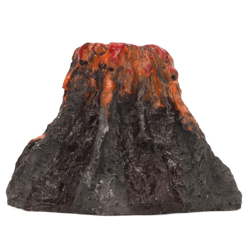 Volcano aquarium ornament - ornament, –