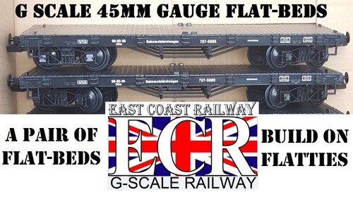Scale 45mm gauge flatbed - 45mm,