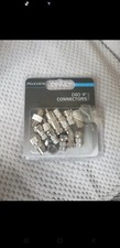 Maxview (10) F connectors. Satellite/aerial connectors various. MXR0018.