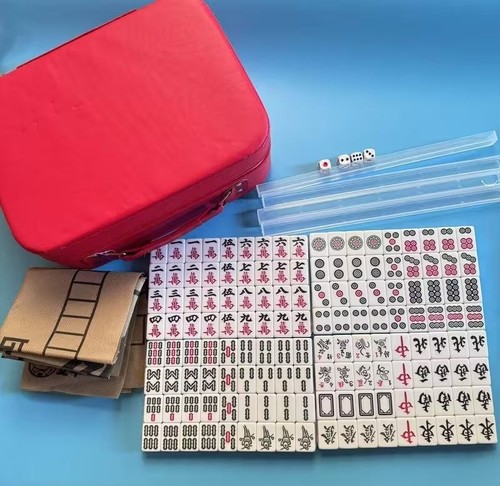 Mahjong game set unused - game,