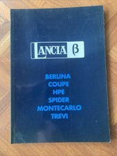 Lancia Motor Club Journal Beta Berlina Coupe HPE Spider Montecarlo Trevi 1989