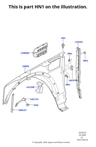 Land rover nut range - land,