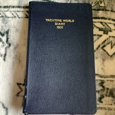 YACHTING WORLD DIARY 1971 Used