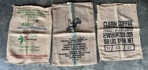 Assorted burlap jute coffee - assorted,