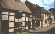 LICHFIELD, OLD COTTAGE, Staffordshire - Vintage POSTCARD