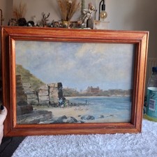 Vintage Coastal Painting