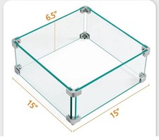Wind Guard Glass  for Fire