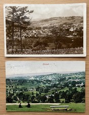 Vintage RP Postcards x2 Birds eye views of Stroud, Gloucestershire 1908