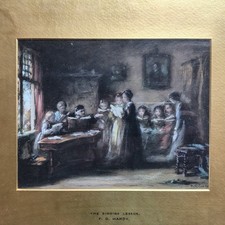 Original Pastel "The Singing