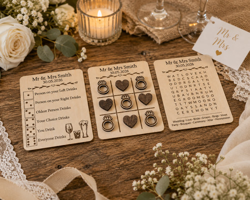 Personalised wedding games - personalised, |