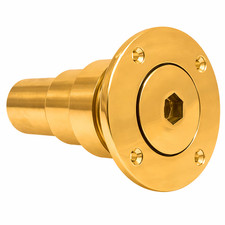 Brass Pump Out Socket 4"