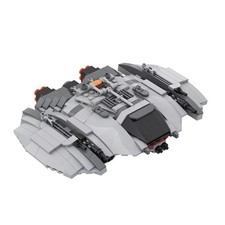 383PCS Miniscale Cylon Centurion Raider Building Block Classic Battle Ship Model