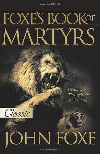 Foxe book martyrs - book,