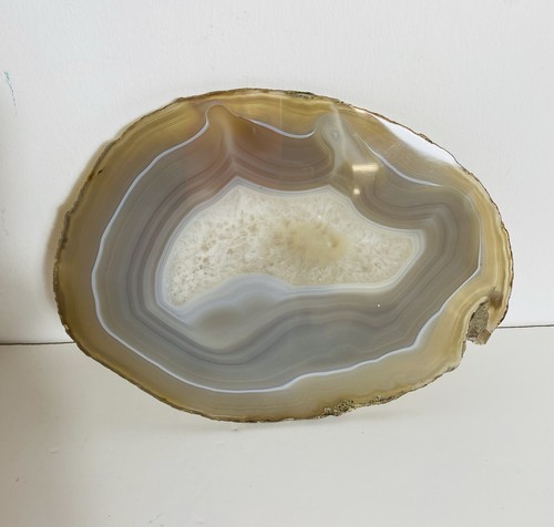 Agate slice polished - agate,