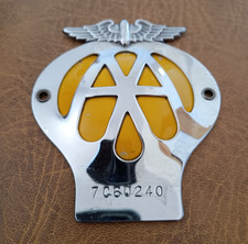 AA Vintage chrome Car Grille