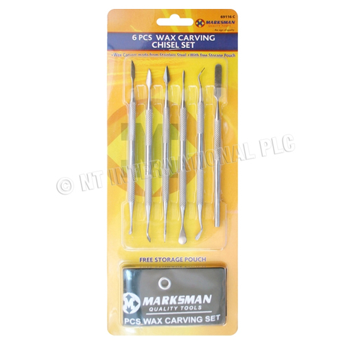 6pc wax carving chisel - 6pc,
