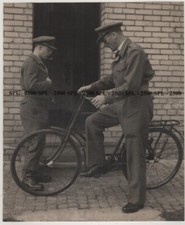 Bicycle Photograph WW2