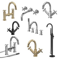 Nuie Aztec Basin & Bath Taps