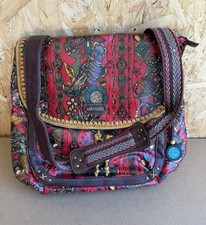 Sakroots Adjustable Bag Crossbody Boho PVC Multicoloured Peace Owl Pattern