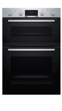 Bosch Serie 2 MHA133BR0B , Built in Electric Double Oven,  Stainless Steel - ...