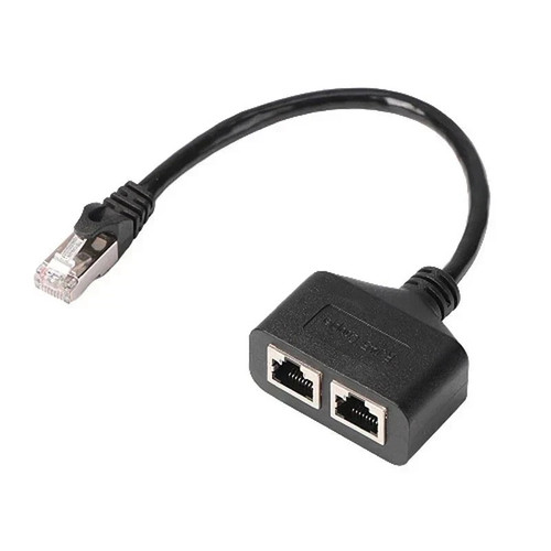 Rj45 ethernet splitter cable - ethernet, 1
