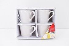 Pack 4 Tea Porcelain White