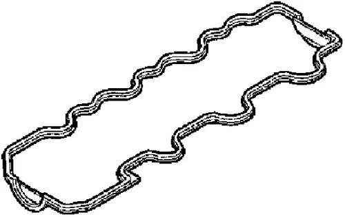 Left gasket cylinder head - left,