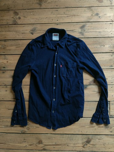 Levis mens navy button - button, up