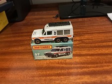 Matchbox Superfast 75 Carmichael Rescue Vehicle 57 with original box Superb