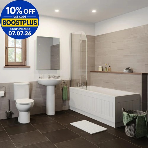 Bathroom suite close - bathroom, coupled