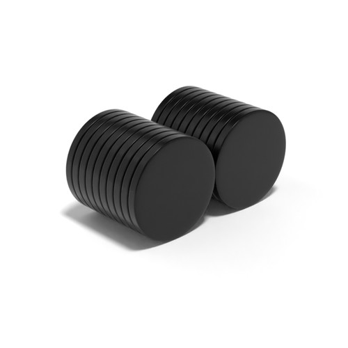Neodymium epoxy disc magnets - disc,