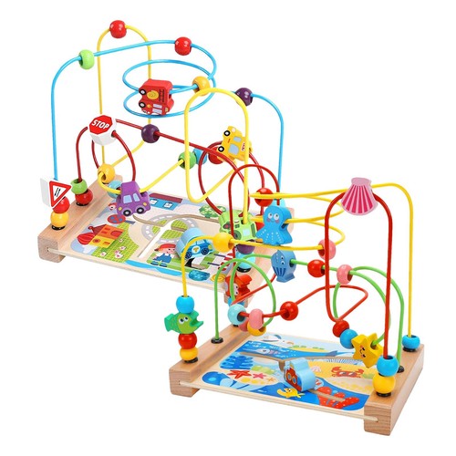 Wooden bead maze toys for - wooden,