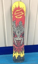 SANTA CRUZ Demon Snowboard Devil Large With FLOW Feet Bindings