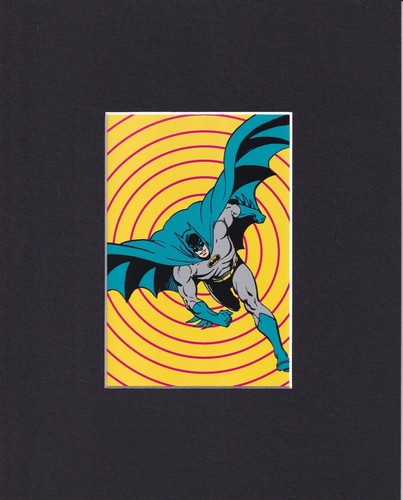 8x10 matted art print - art, dc