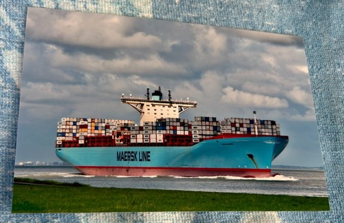 Maersk line container ship - container,