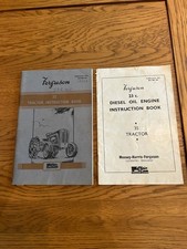 Massey Ferguson 35 Operator Instruction Book Original with engine book
