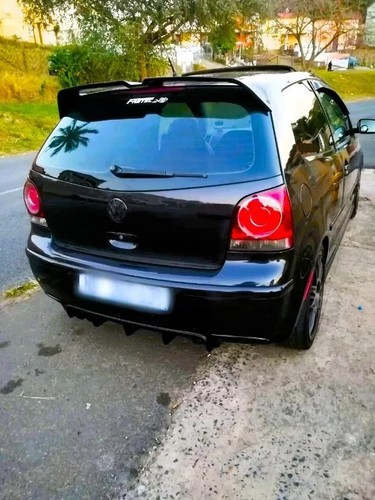 Polo rear roof spoiler - rear,