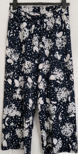 Woman navy white - navy, floral