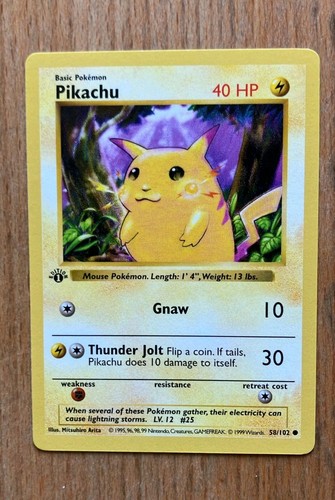 Pokémon cards tcg - 1st, edition